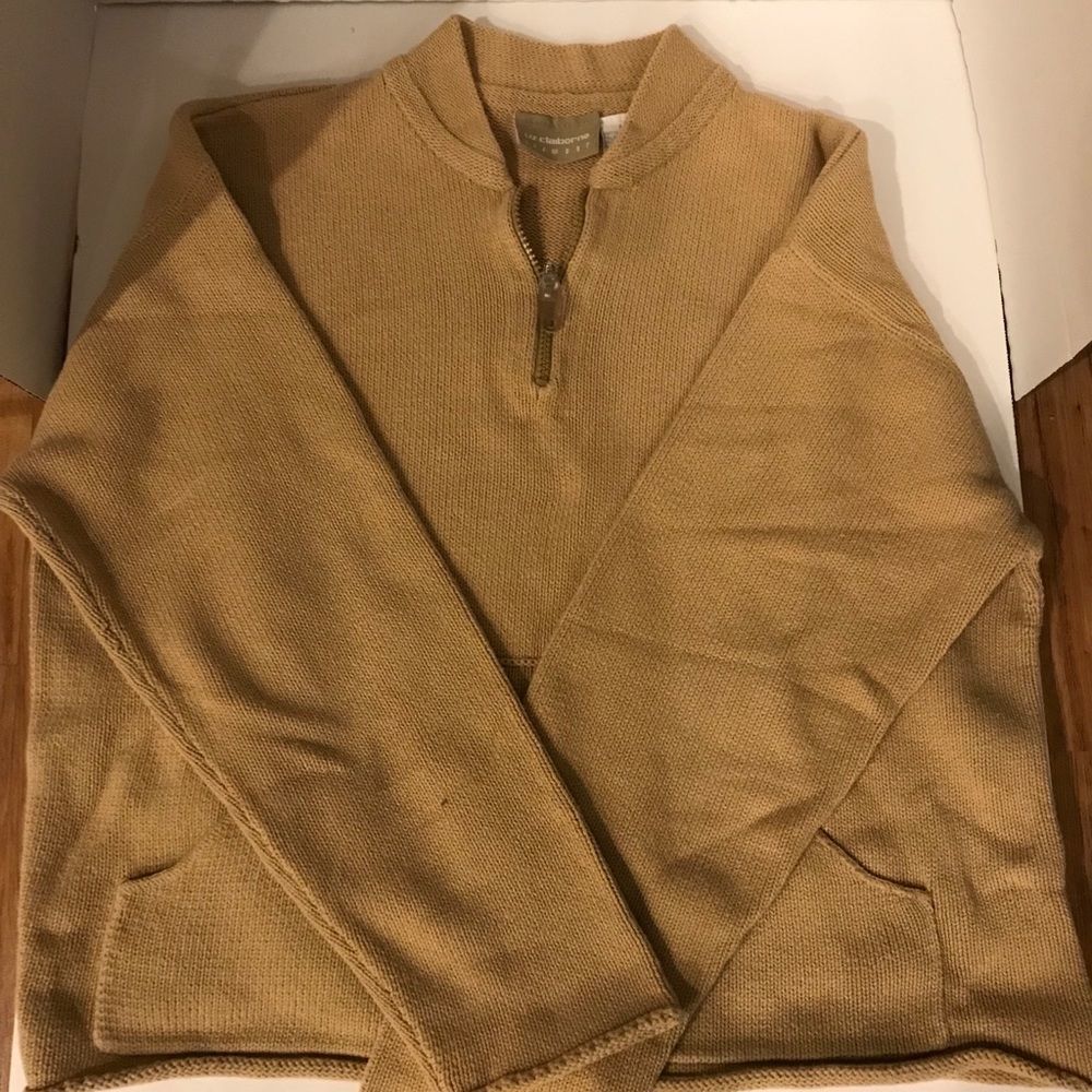 Liz Claiborne Beige Sweater M